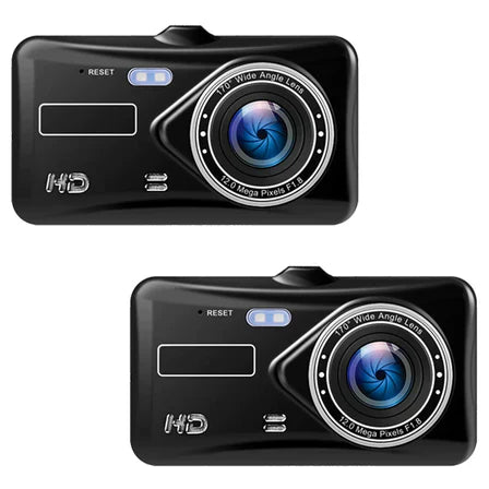 Kojelautakamera kahdella etu- ja takakameralla, 1080P ja 4 tuuman LCD-näyttö