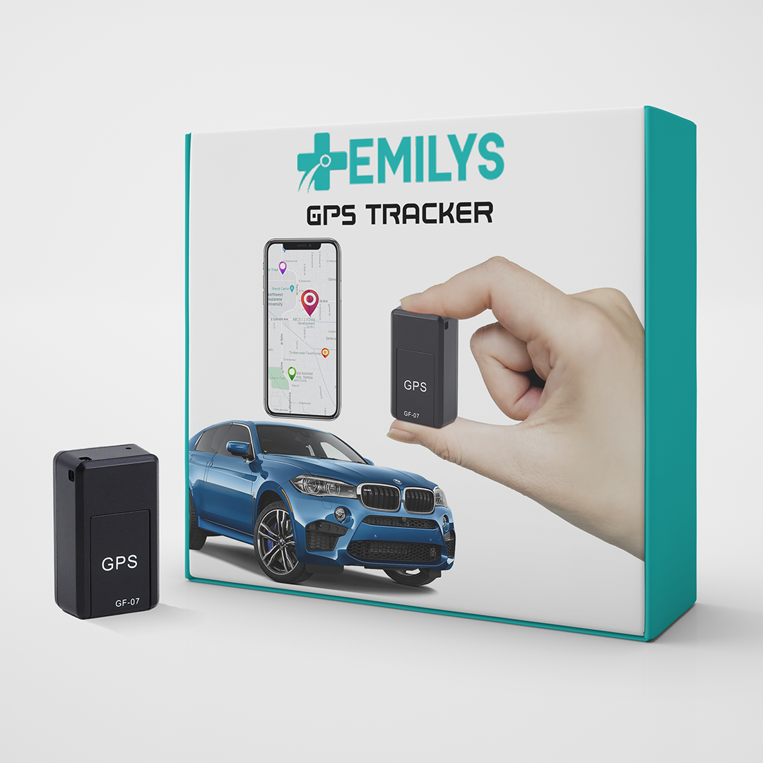 Miniaturní magnetický GPS lokátor do vozidla se sledováním v aplikaci v reálném čase