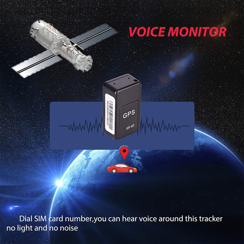 Miniaturní magnetický GPS lokátor do vozidla se sledováním v aplikaci v reálném čase