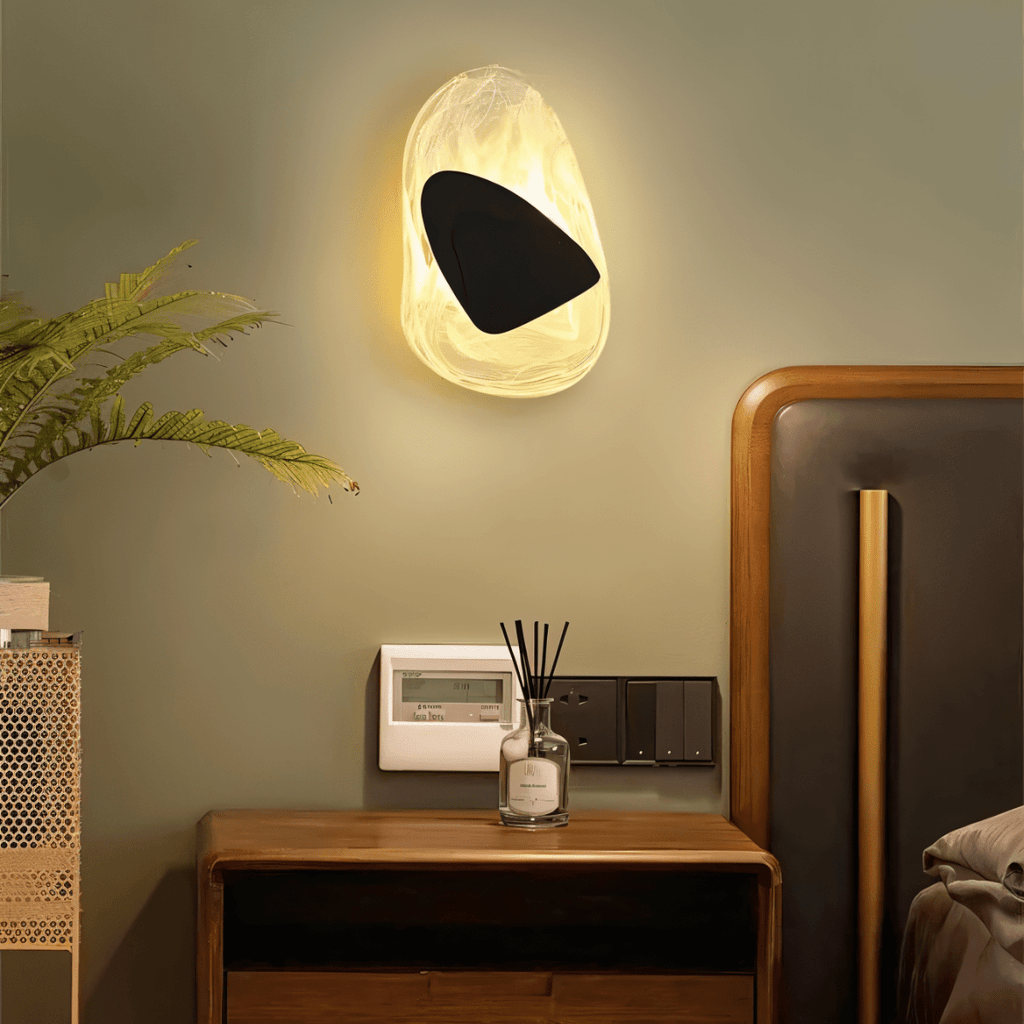 Luz de Parede Aurora Veil para Ambiente Etéreo e Decoração Moderna