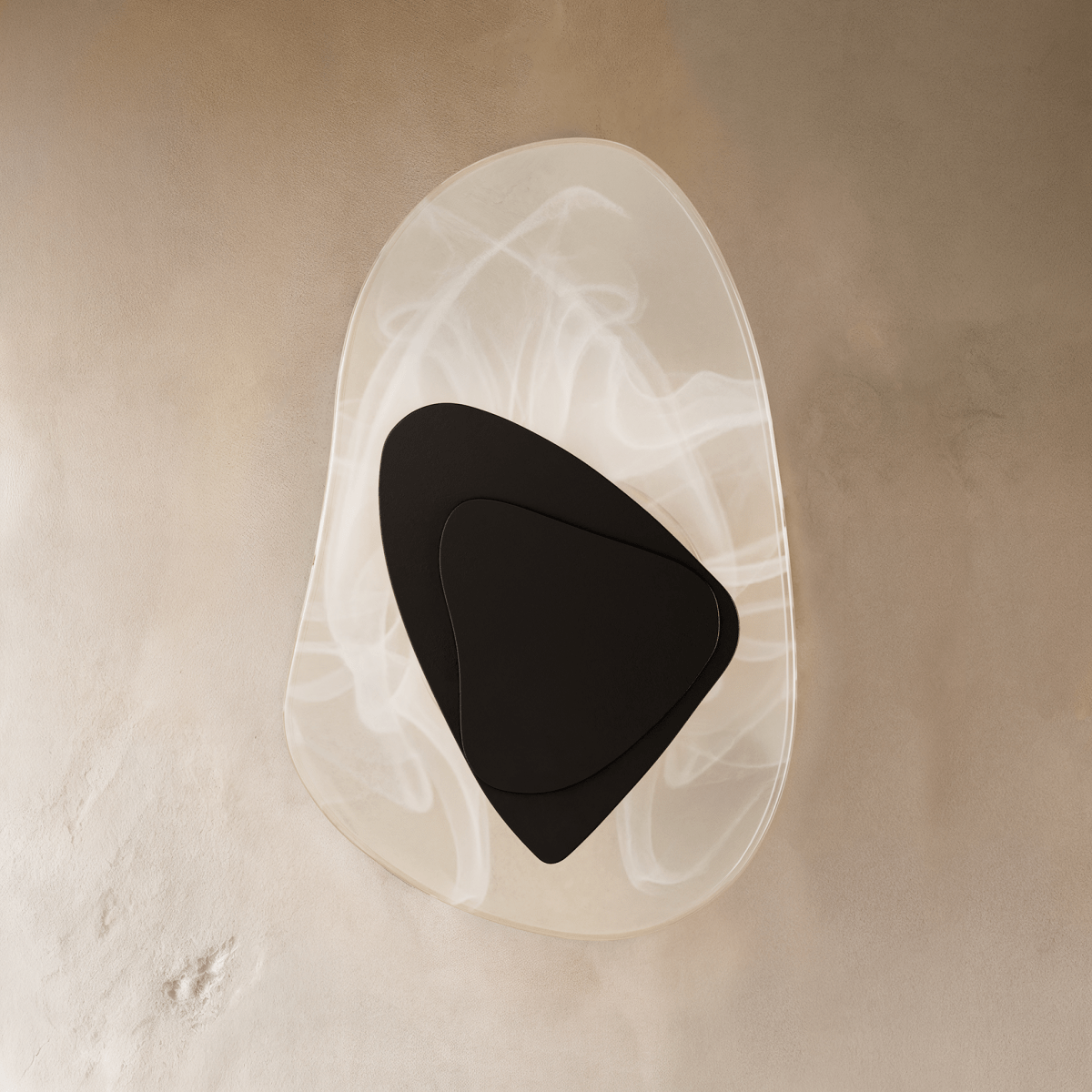 Luz de Parede Aurora Veil para Ambiente Etéreo e Decoração Moderna