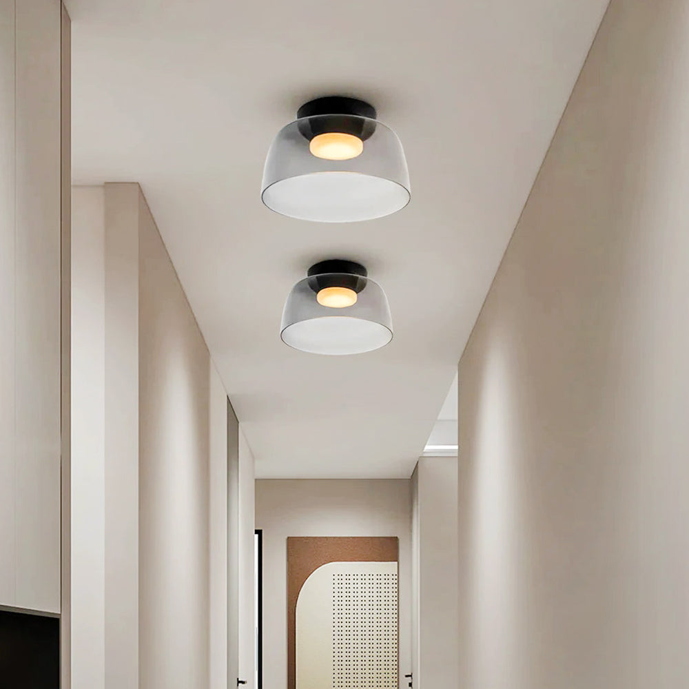 Aria Modern Simple Creative Glass Flush Mount Ceiling Light | Fioriscas