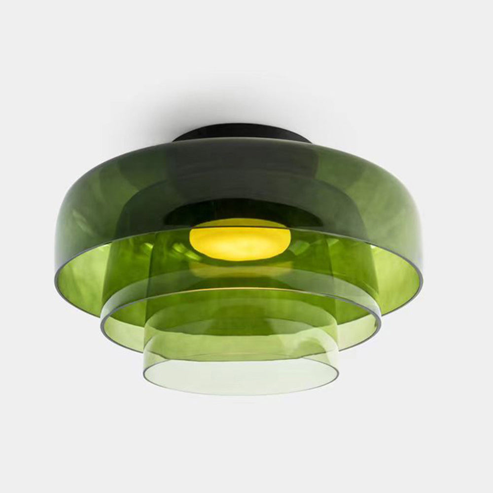 Aria Modern Simple Creative Glass Flush Mount Ceiling Light | Fioriscas