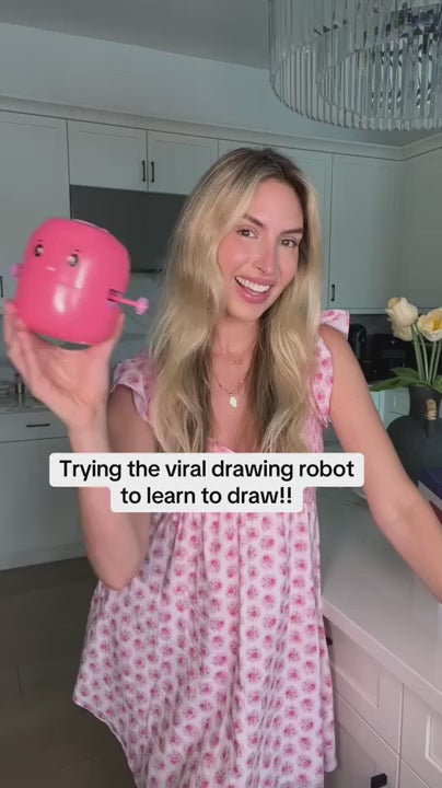 Robot de dessin Doodle Bot pour enfants, jouet de dessin sans écran avec plus de 100 cartes