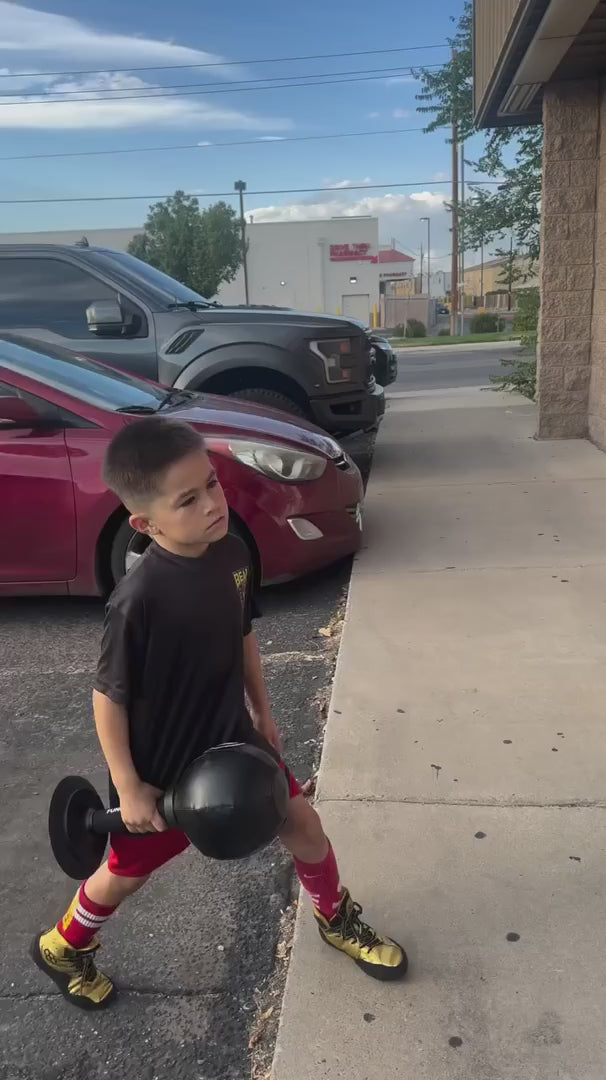 Suction-Mounted Punching Ball Made For Kids' Active Play