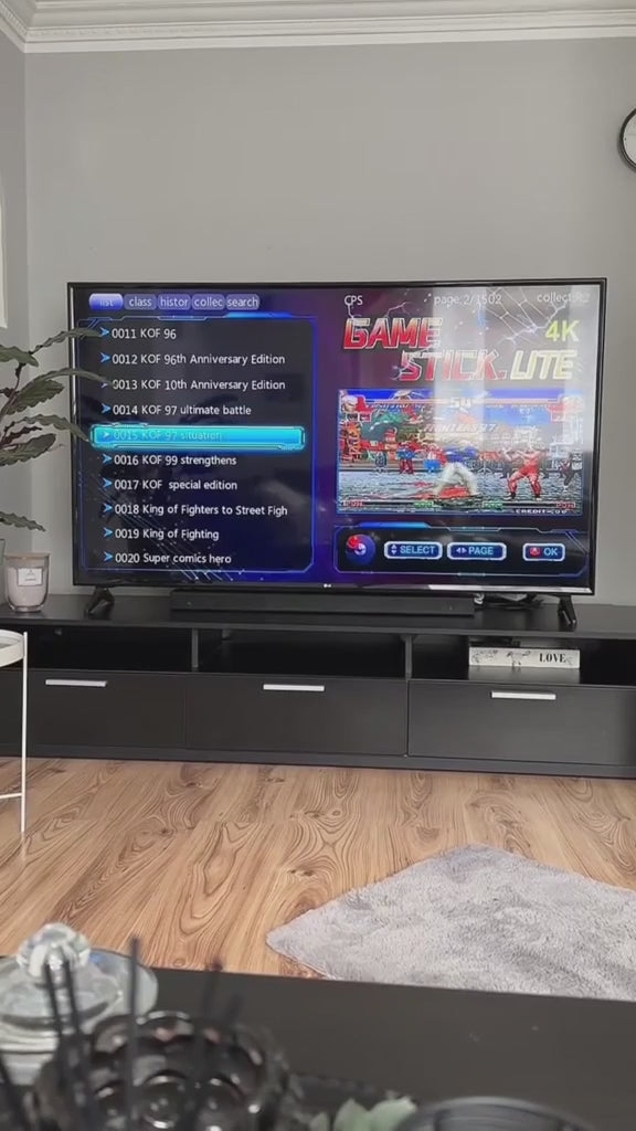 Console di gioco retrò Vanta, 64GB, due controller, oltre 20.000 giochi