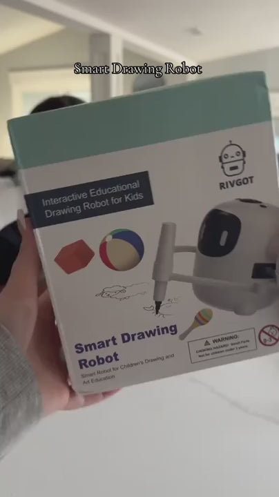 Robot de dessin Doodle Bot pour enfants, jouet de dessin sans écran avec plus de 100 cartes