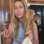 Ensemble d’ustensiles de cuisine en bois naturel ForestCraft pour cuisiniers amateurs
