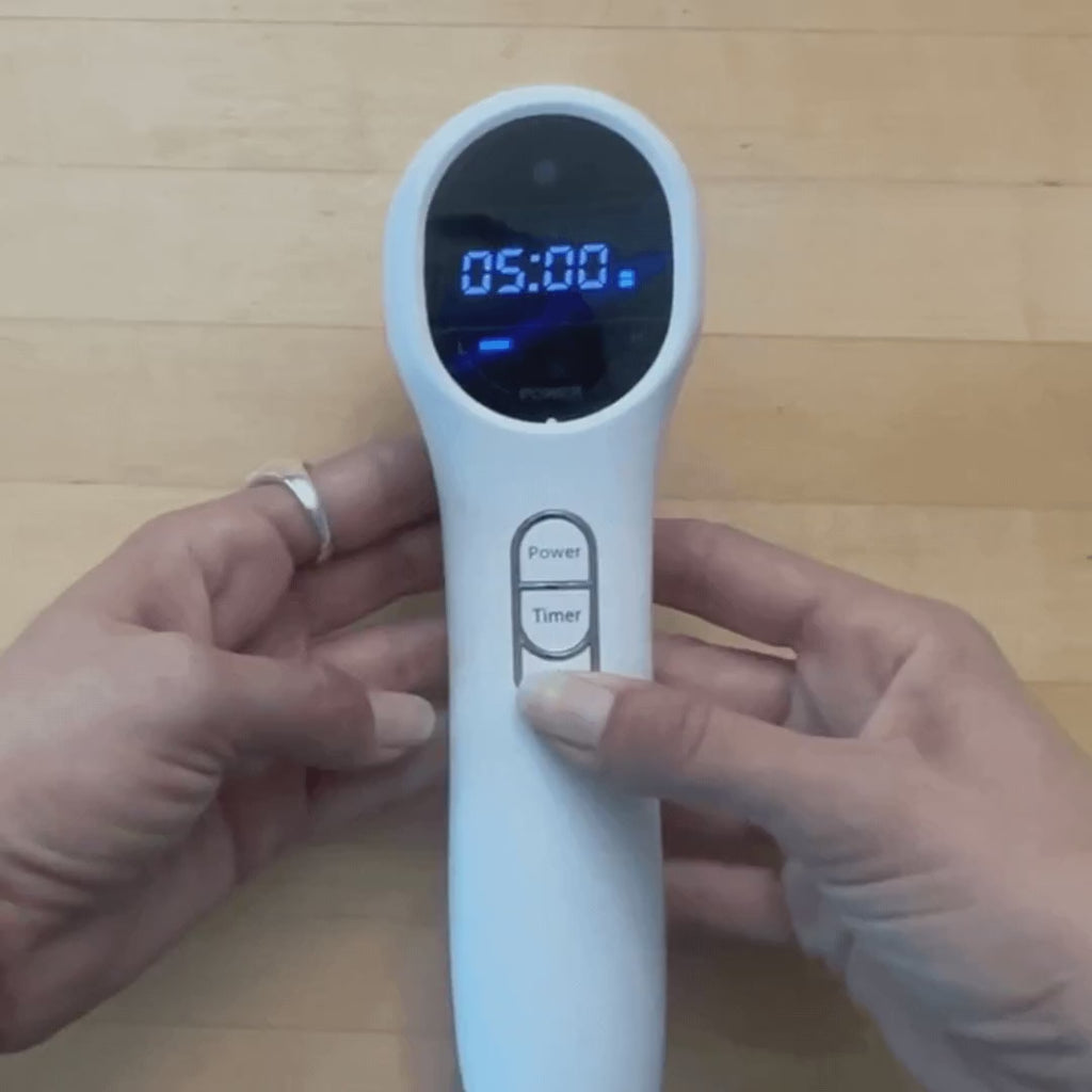Bezdrátový laserový přístroj LumaPulse pro rychlou úlevu od bolesti