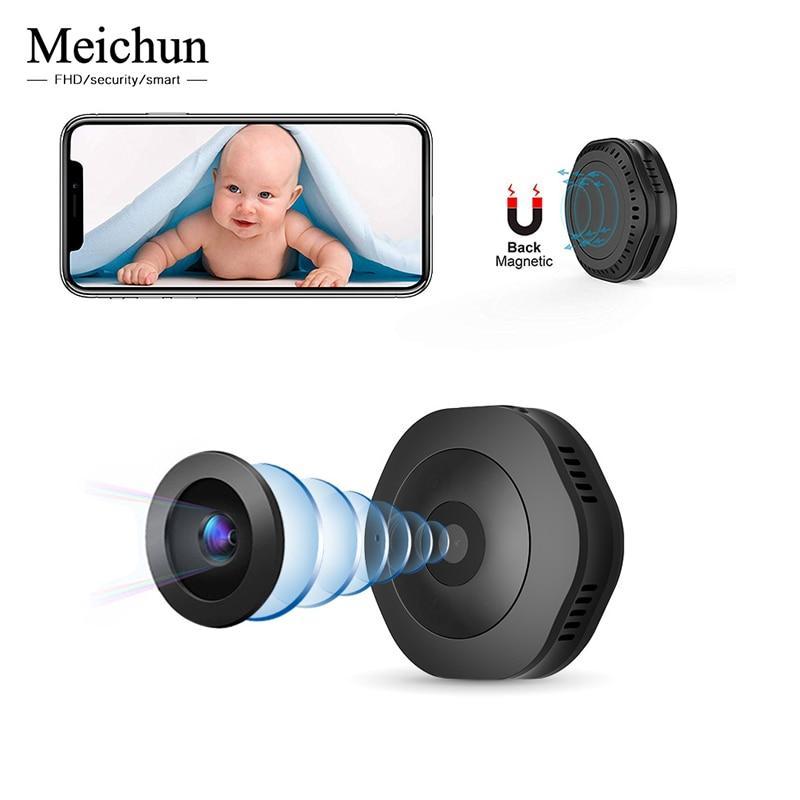Mini bezpečnostní kamera Nexara, HD video 1080p, noční vidění a obousměrná komunikace