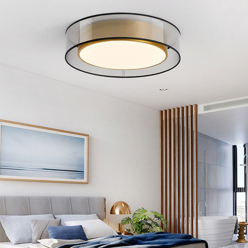 Lámpara de techo Zentra TriLight, 3000 K/4000 K/5000 K, de superficie o colgante