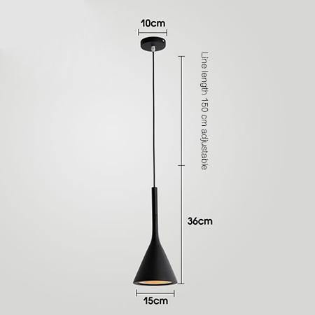 Kegleskærm Pendel, Nordisk Design til Spise- og Entréområder