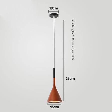 Kegleskærm Pendel, Nordisk Design til Spise- og Entréområder