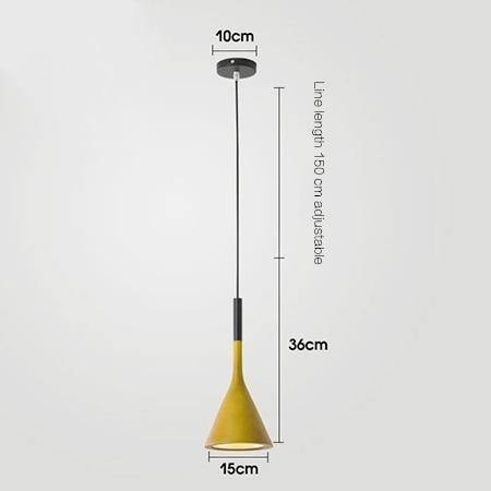 Kegleskærm Pendel, Nordisk Design til Spise- og Entréområder