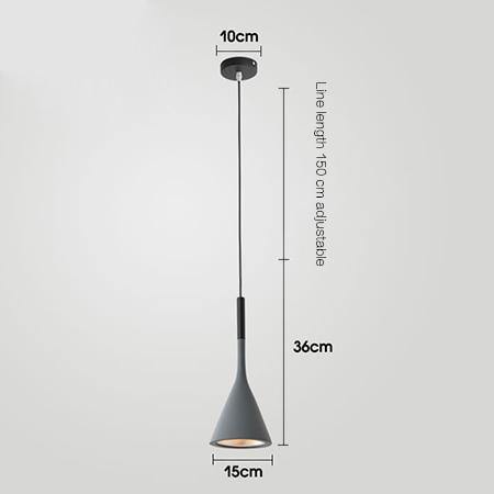 Kegleskærm Pendel, Nordisk Design til Spise- og Entréområder