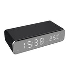 Budzik z ładowaniem bezprzewodowym i wyświetlaczem LED, AstraLume ClockCharge