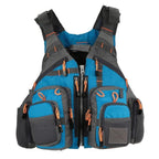 Castaway Angler-Weste mit 11 Taschen zum Angeln im Kajak, Fliegen- und Kanufischen