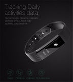 Kompakte Fitness-Tracking-Smartwatch von Kirrea mit täglichem Aktivitätsmonitor
