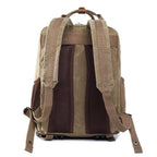 Sac à dos photo Rivelo Voyager en toile cirée, sac DSLR avec sangle pour trépied
