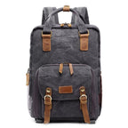 Sac à dos photo Rivelo Voyager en toile cirée, sac DSLR avec sangle pour trépied
