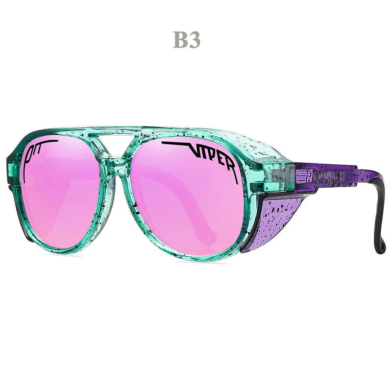 Óculos de sol para condução de motociclos com lentes TAC UV400, VeloShield