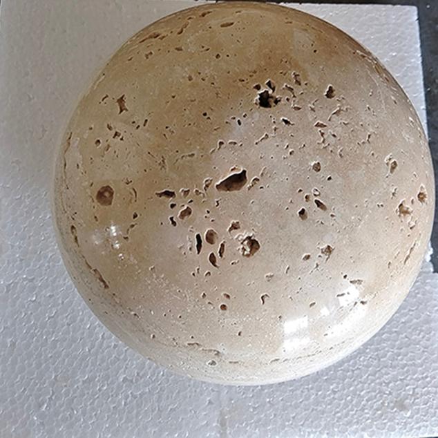 Asterra Travertine Wall Light, Cream Finish, Nordic Minimalist Style
