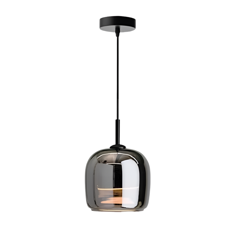 Rauchglas-Pendelleuchte, skandinavisches Arden-Design für Kücheninseln und Essbereiche