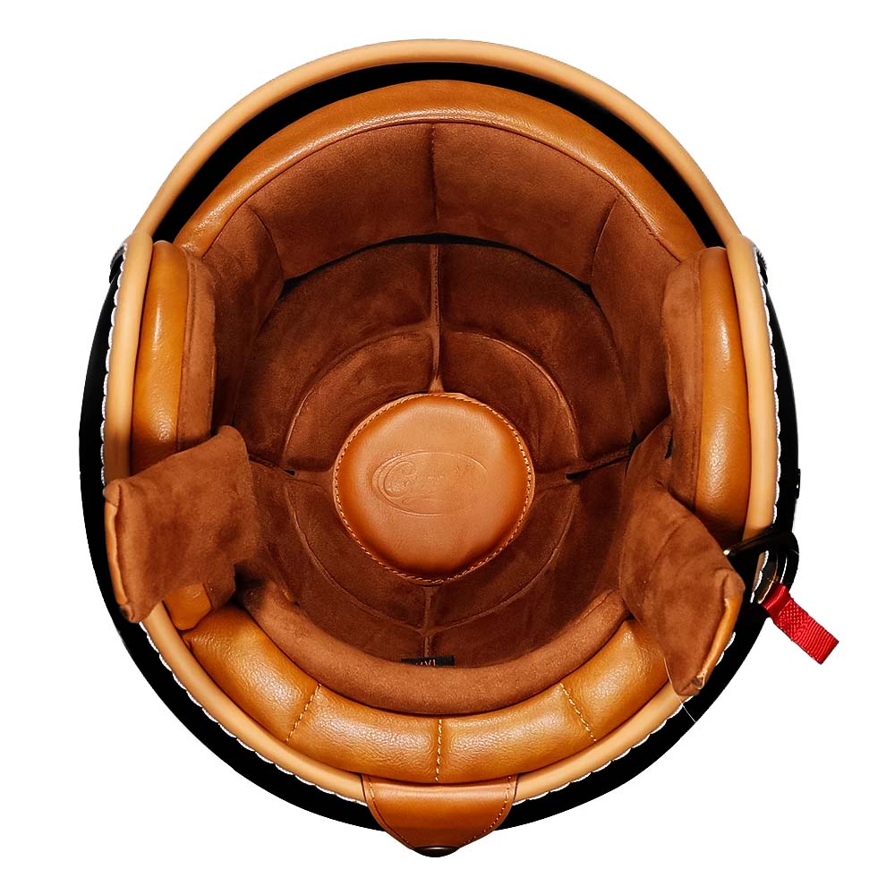 LumaPeak KB2 Motorradhelm mit offenem Gesicht, leichte ABS-Schale, DOT- und ECE-zertifiziert