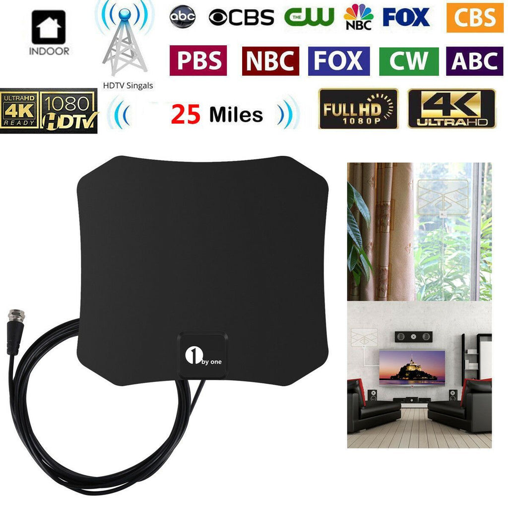 Vnitřní HDTV anténa NovaLeaf Pro, připravená na 4K, s vysokým ziskem příjmu