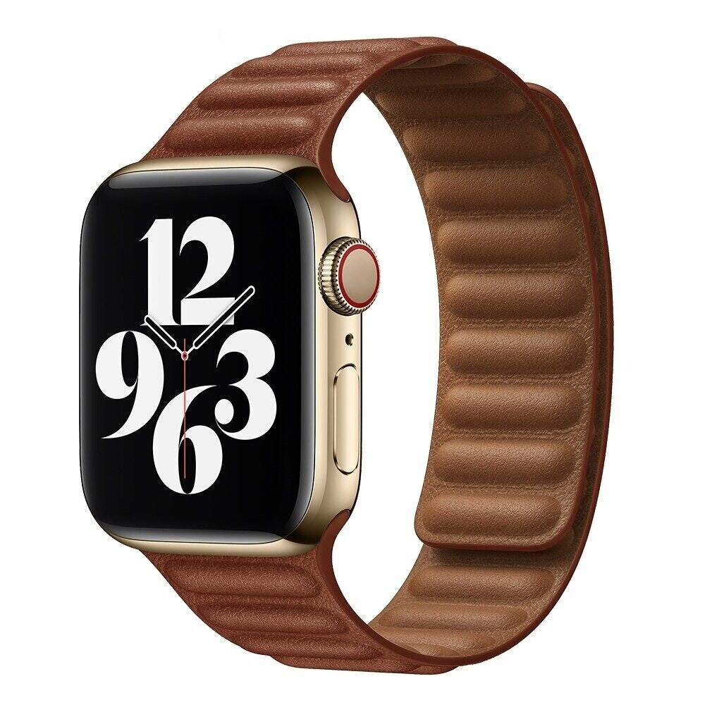 Apple Watch læderrem med link, Kerrin magnetisk lukningrem