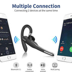 AeroPeak Summit Wireless Bluetooth Headset with Dual-Mic Noise Cancellation