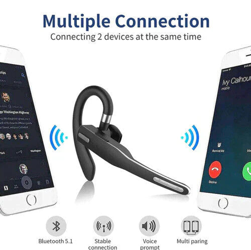 AeroPeak Summit Wireless Bluetooth Headset with Dual-Mic Noise Cancellation