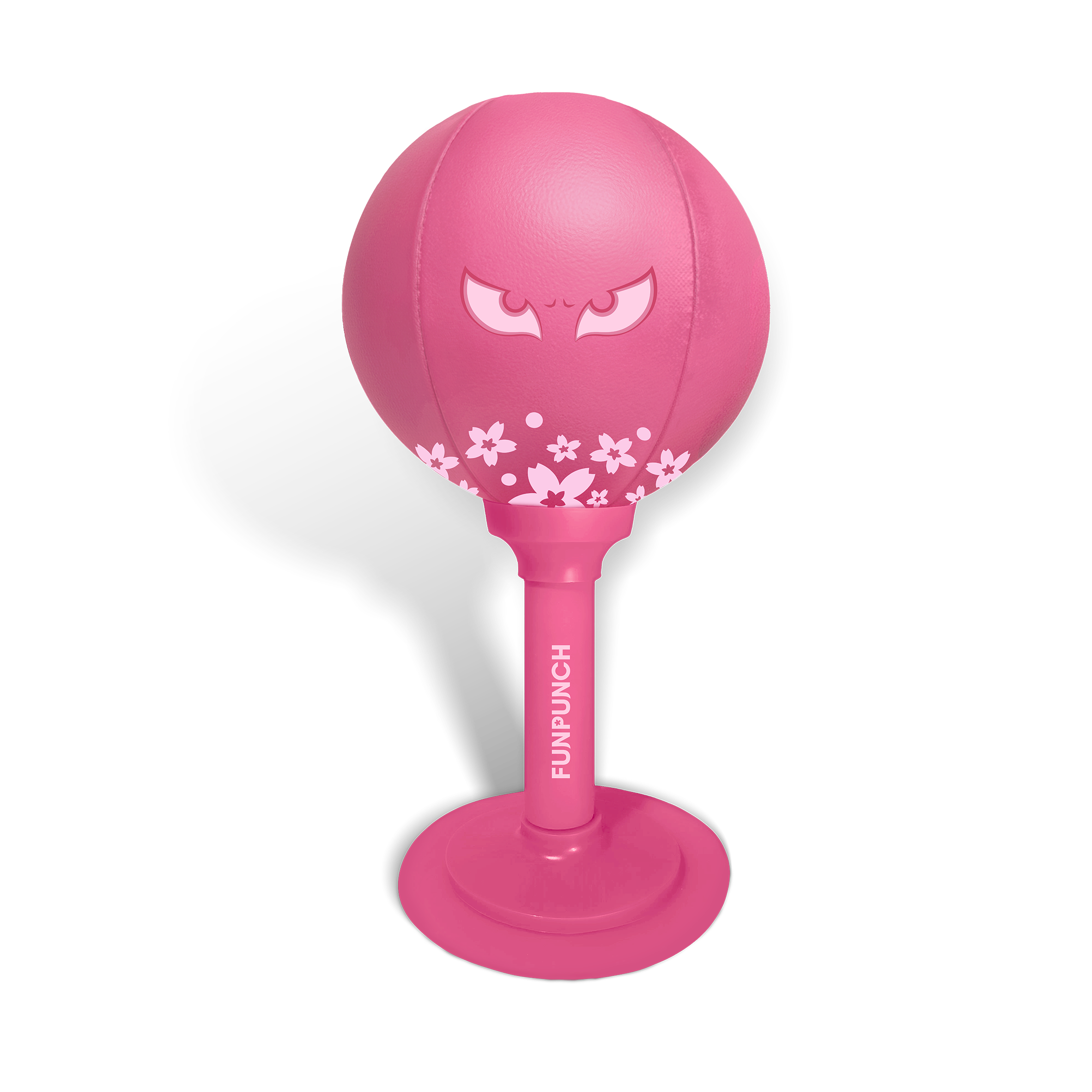 Suction-Mounted Punching Ball Made For Kids' Active Play