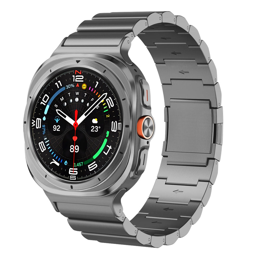 Correa de reloj Vireo Titanium 2.0 para Samsung Galaxy Watch Ultra, recubierta con DLC