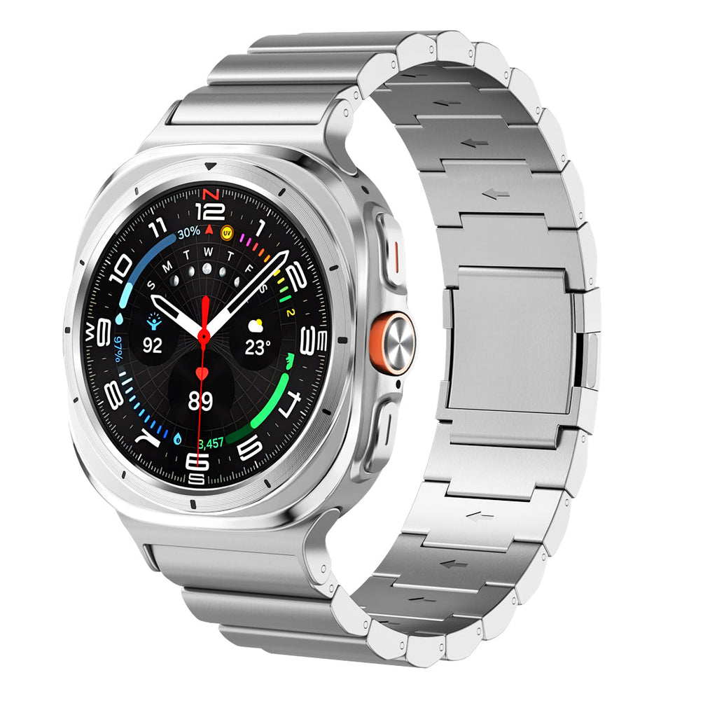 Correa de reloj Vireo Titanium 2.0 para Samsung Galaxy Watch Ultra, recubierta con DLC