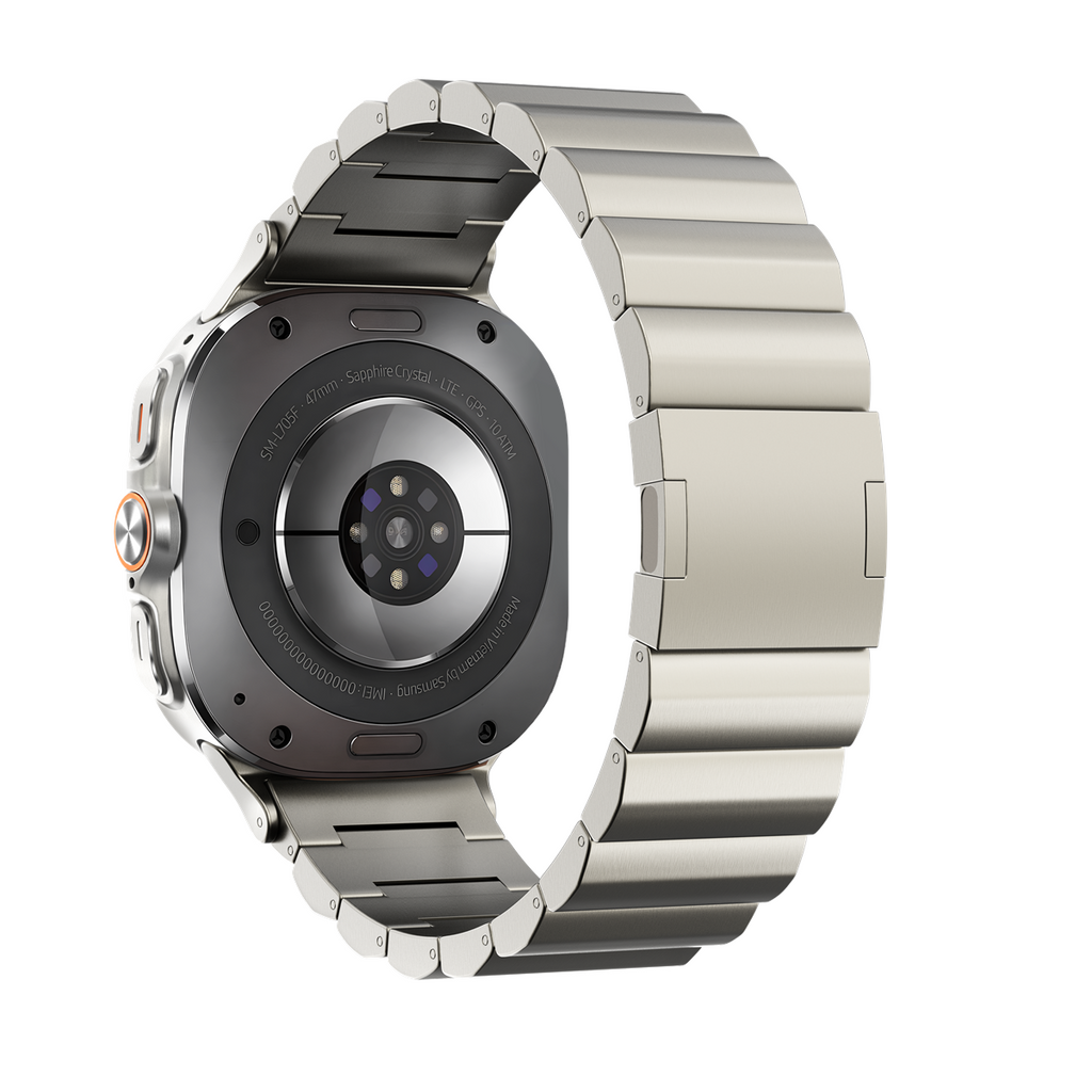 Correa de reloj Vireo Titanium 2.0 para Samsung Galaxy Watch Ultra, recubierta con DLC