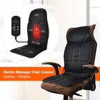 LumaNest Travel Massager With Eight Motors For Neck Relief And Upper Back Heat