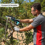 Mini Cordless Chainsaw, LumaSaw 6-Inch Chain, Lightweight One-Hand Grip