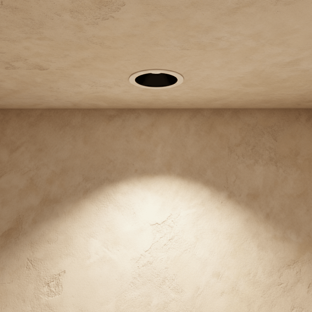 Spot encastré LED NovaSilis réglable pour plafonds modernes