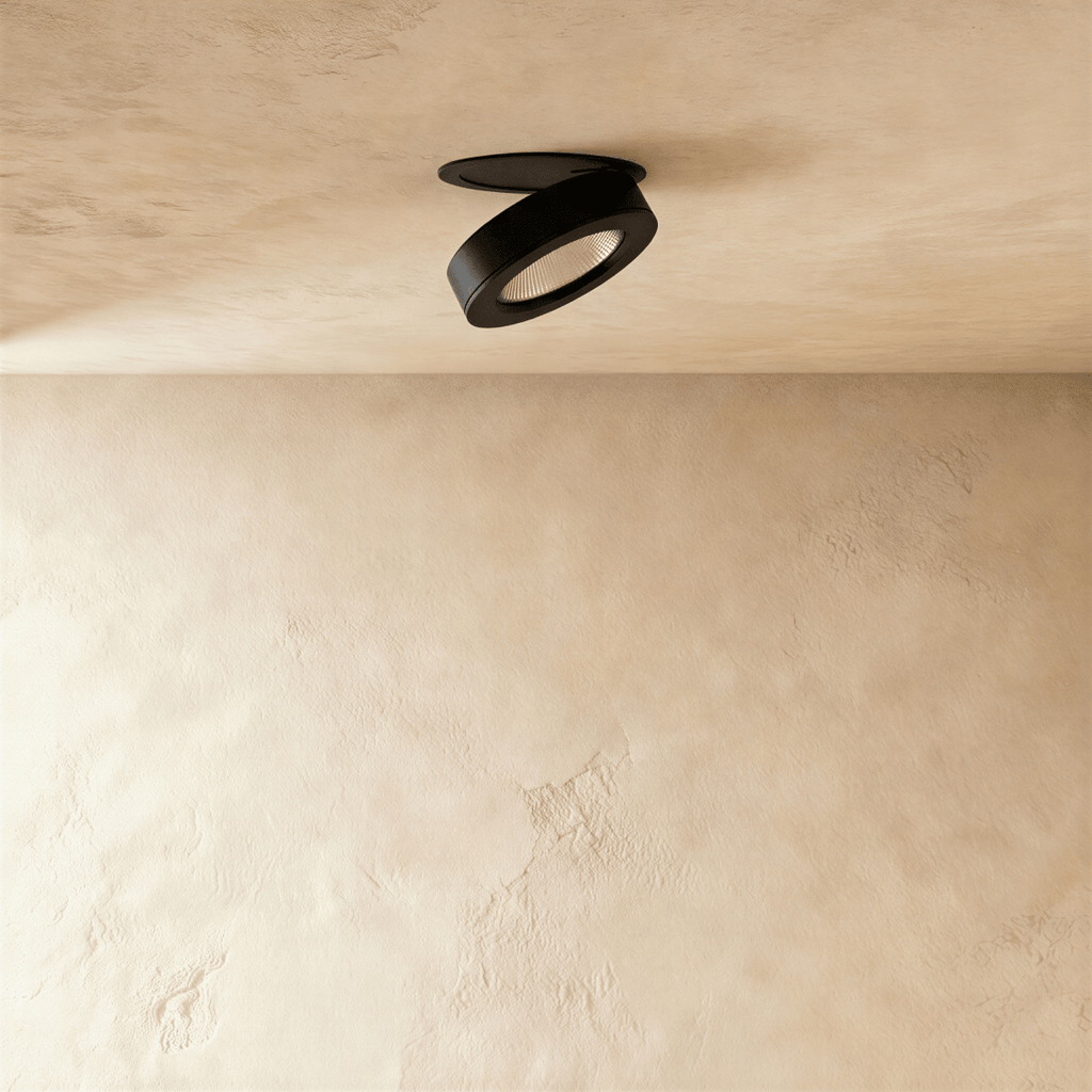 LumenSphere 360 roterande aluminium downlight för mångsidig spotbelysning