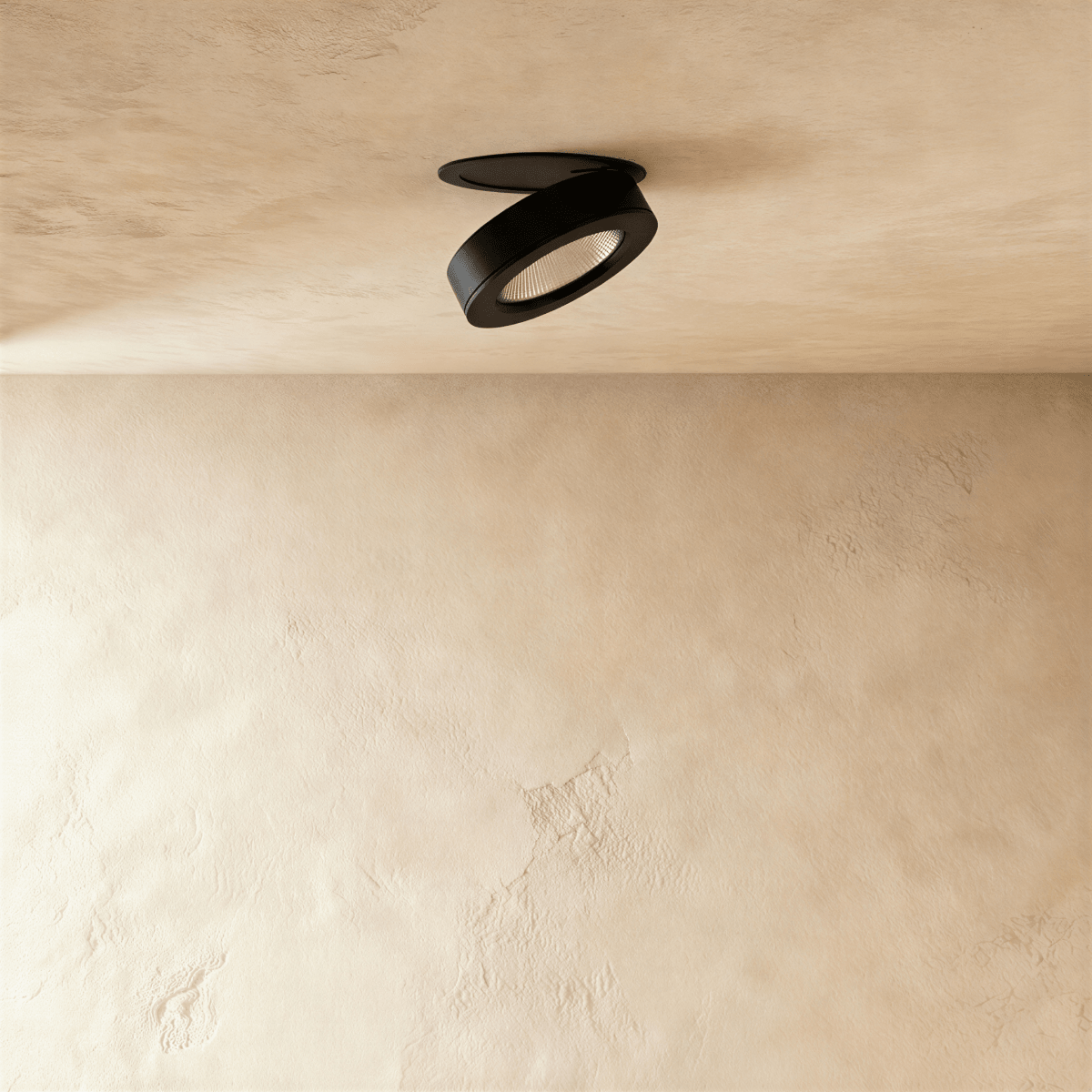 LumenSphere 360 roterande aluminium downlight för mångsidig spotbelysning