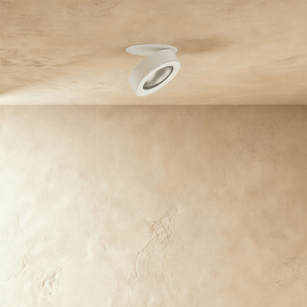 LumenSphere 360 roterande aluminium downlight för mångsidig spotbelysning