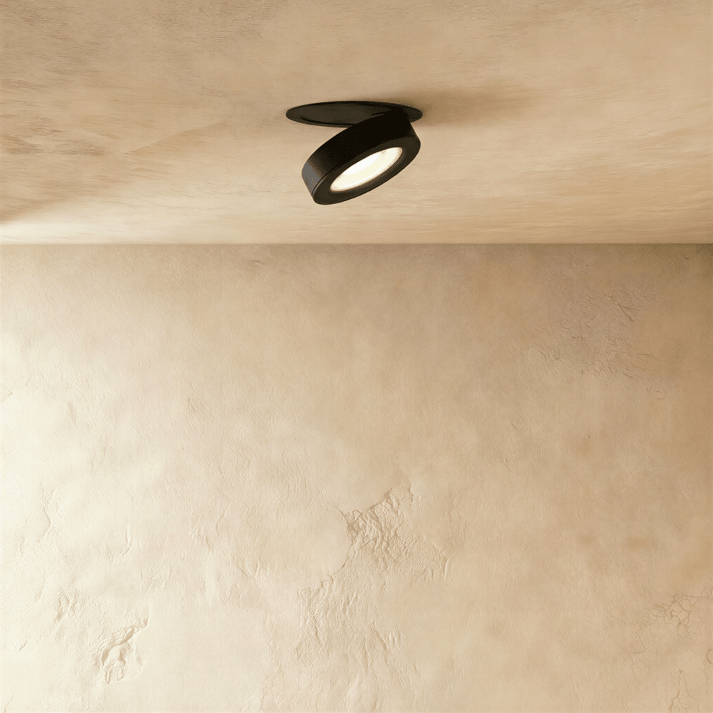 LumenSphere 360 roterande aluminium downlight för mångsidig spotbelysning