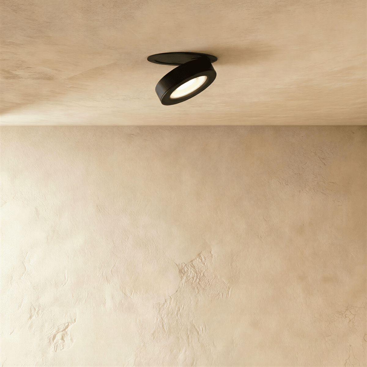 LumenSphere 360 roterande aluminium downlight för mångsidig spotbelysning