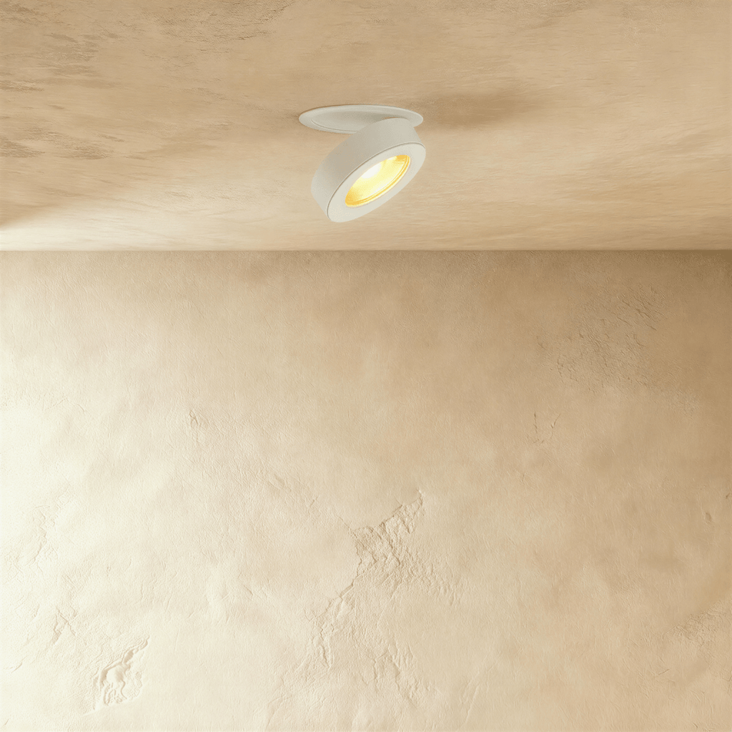 LumenSphere 360 roterande aluminium downlight för mångsidig spotbelysning