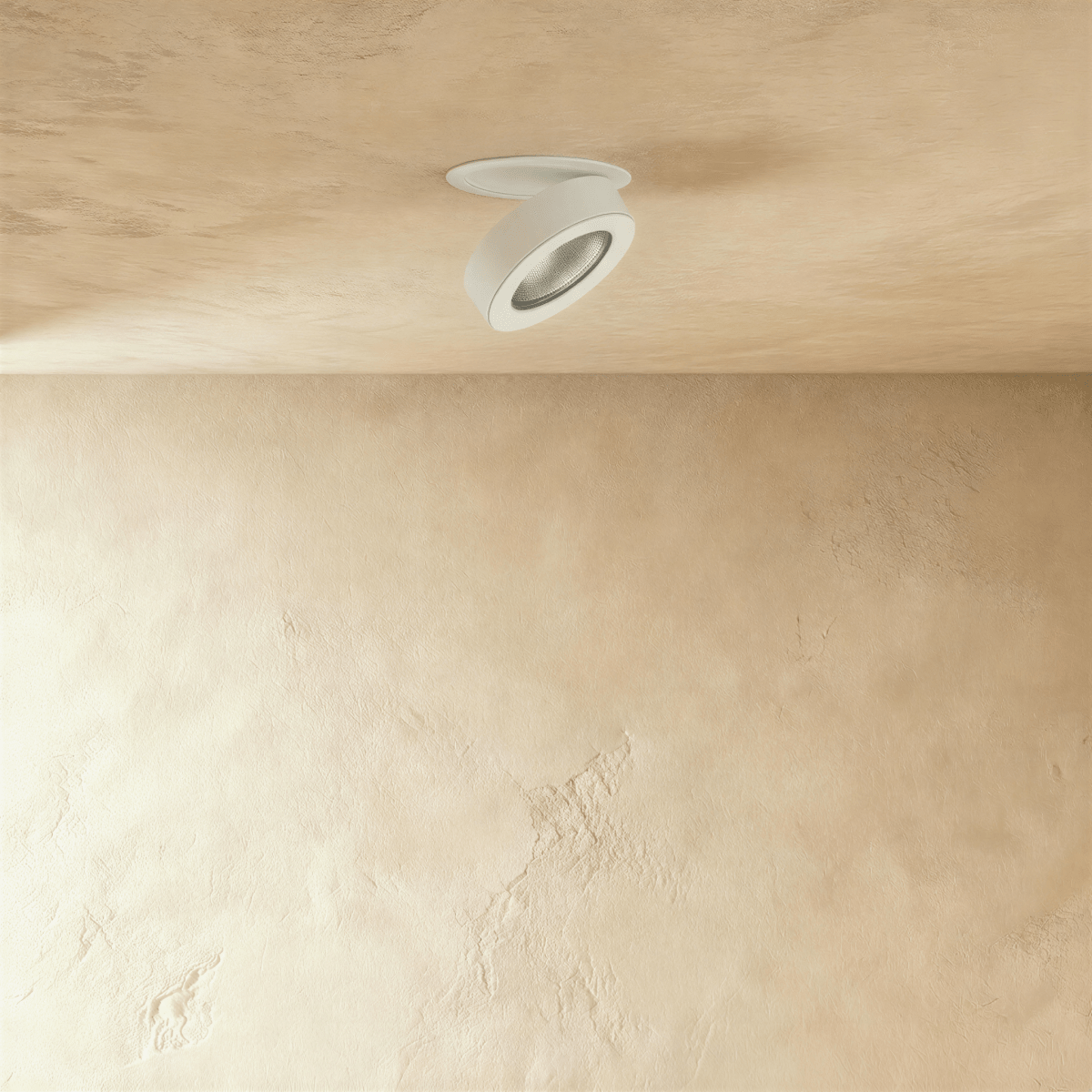 LumenSphere 360 roterande aluminium downlight för mångsidig spotbelysning