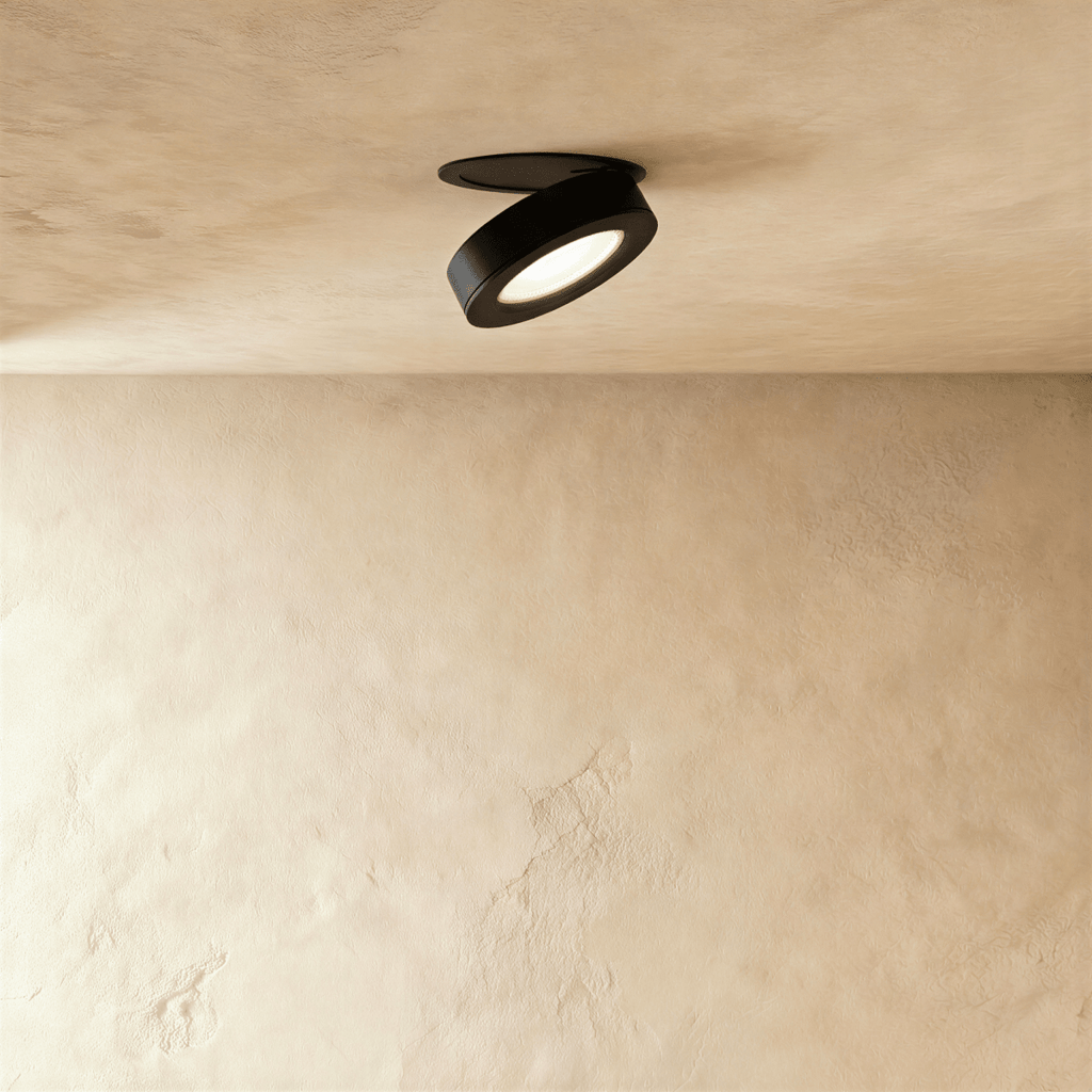 LumenSphere 360 roterande aluminium downlight för mångsidig spotbelysning