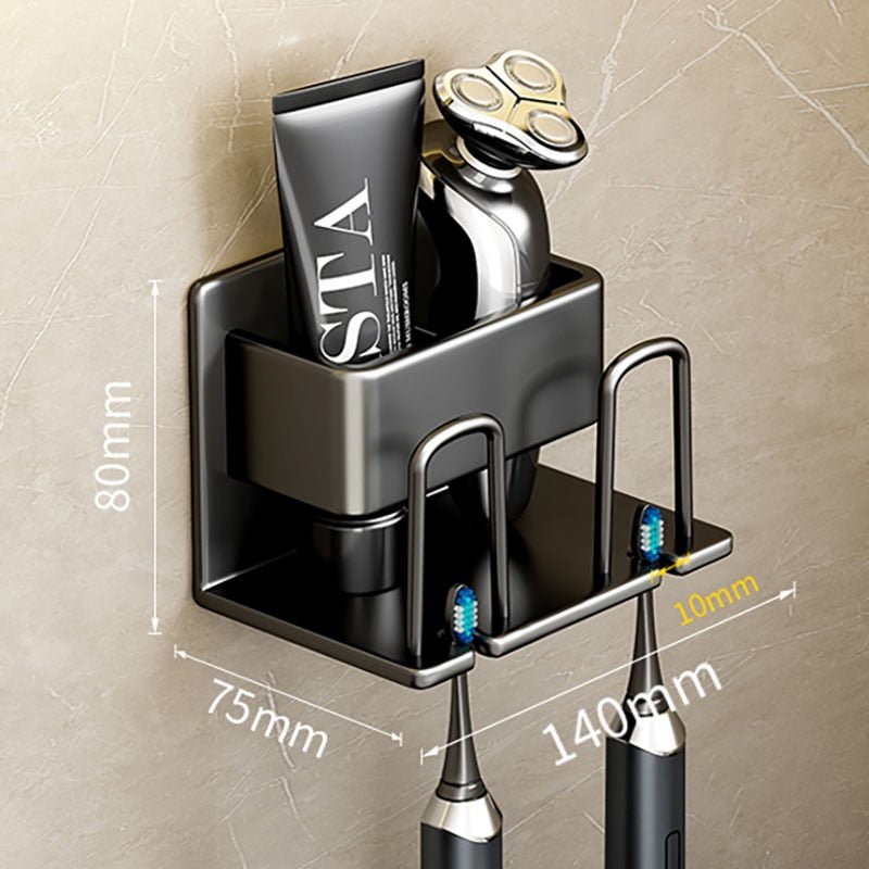 Marena Adhesive Countertop Organizer, No-Drill Bathroom Storage