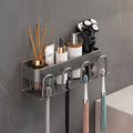 Marena Adhesive Countertop Organizer, No-Drill Bathroom Storage