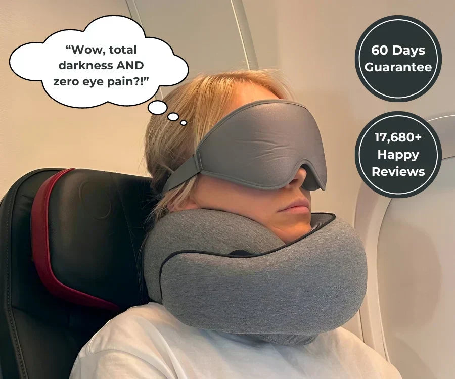 Lunara Deluxe Ögonmask för nattlig komfort och vila